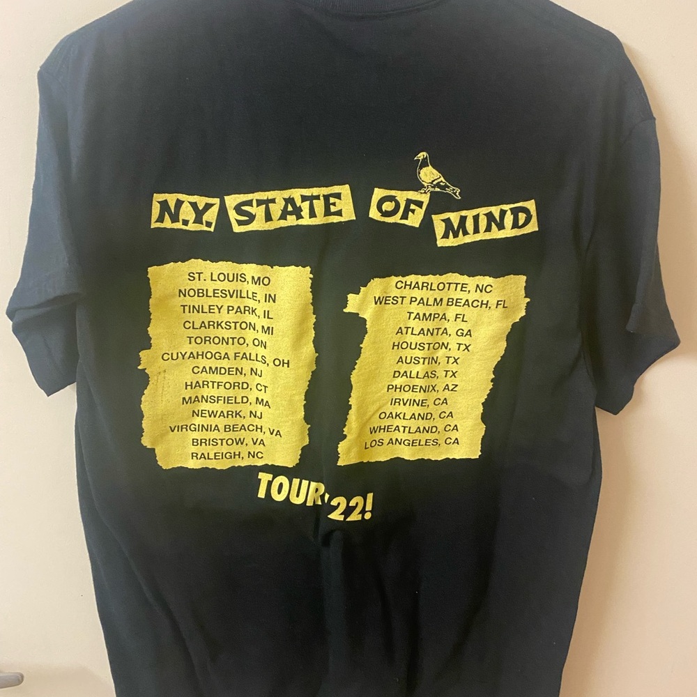 NWOT!!!! Wu tang clan ny state of mind tour 22!
